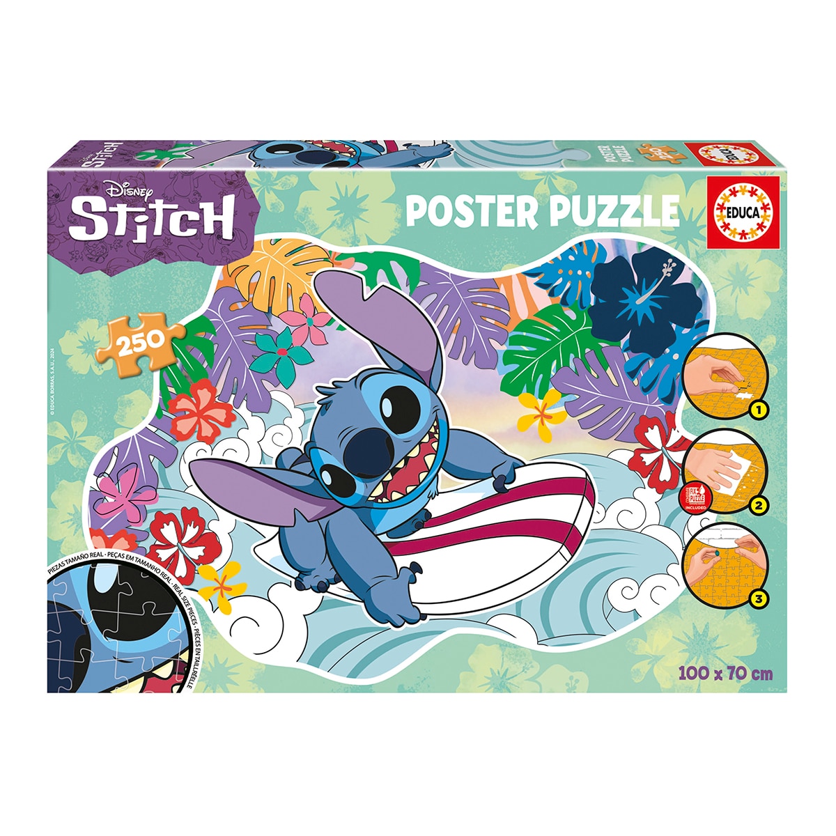 Imagem 0 de Puzzle 250 Peças Stitch Poster