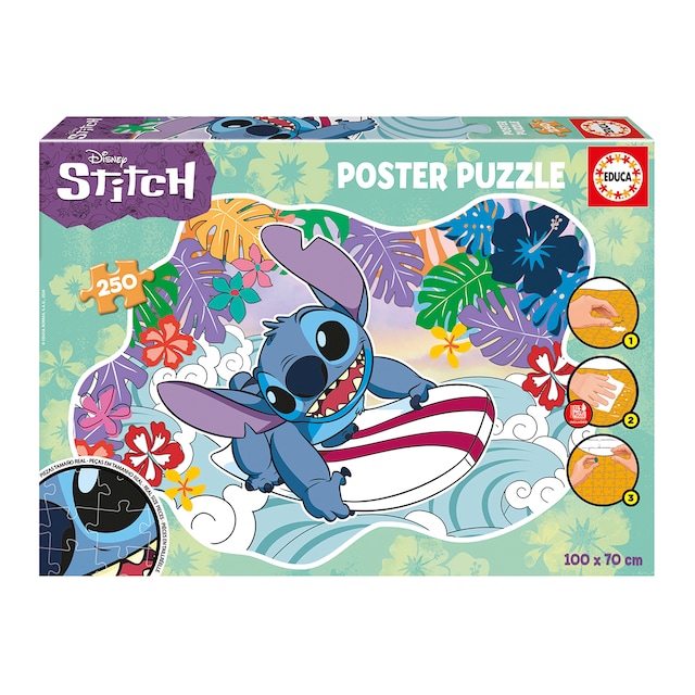 Puzzle 250 Piezas Stitch Poster Educa Borrás