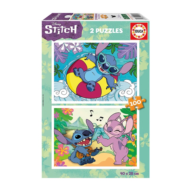 Puzzle 2X100 Piezas Disney Educa Borrás