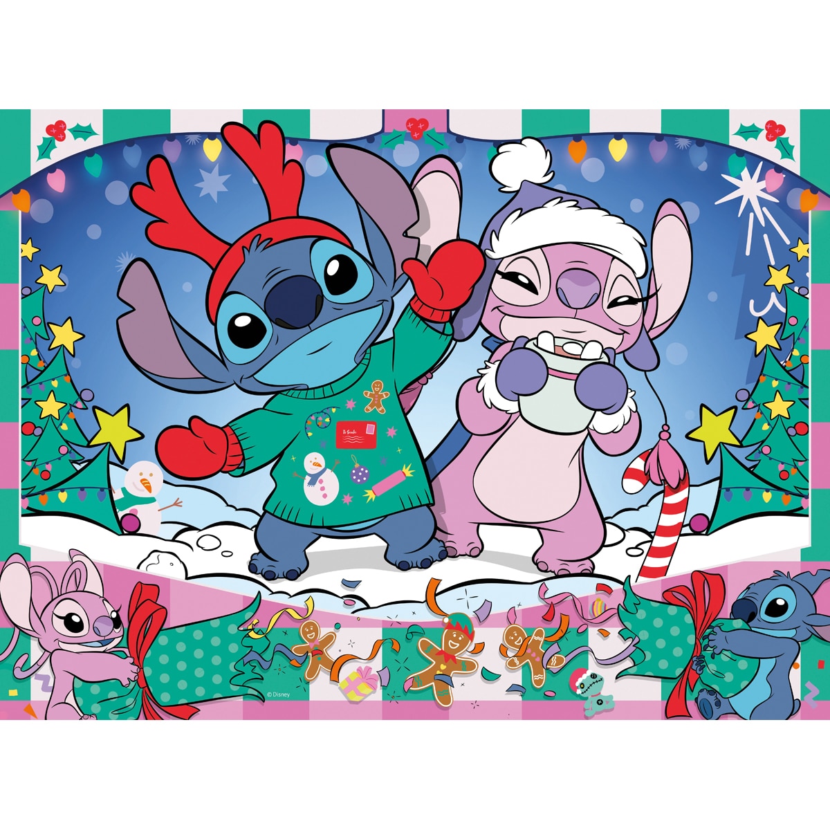 Puzzle 100 piezas Stitch A Disney Ravensburger 2