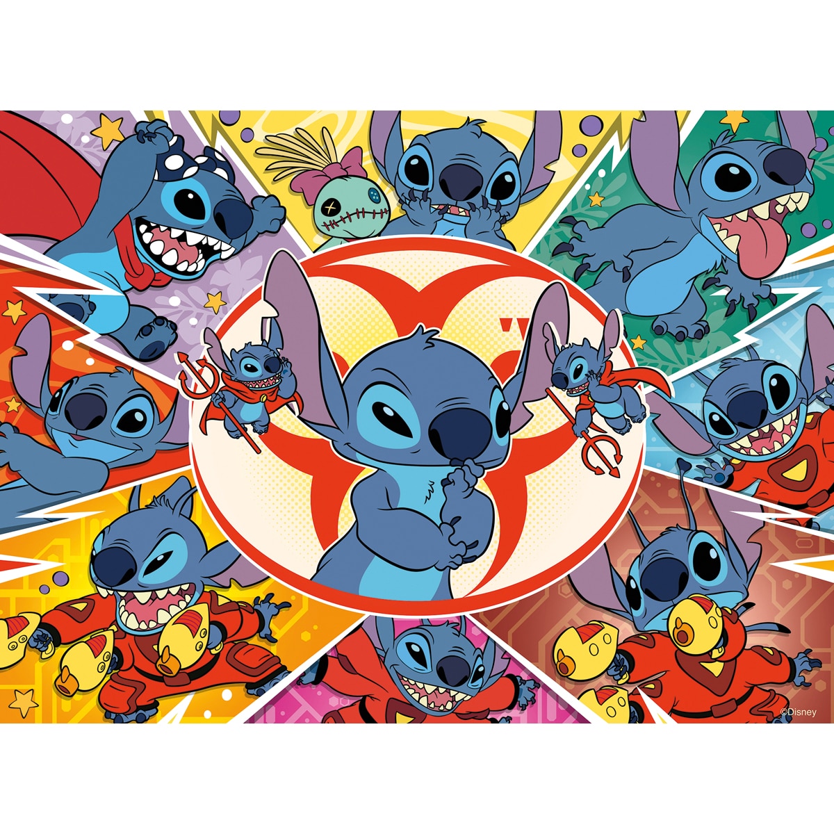 Puzzle 100 piezas Stitch B Disney Ravensburger 2