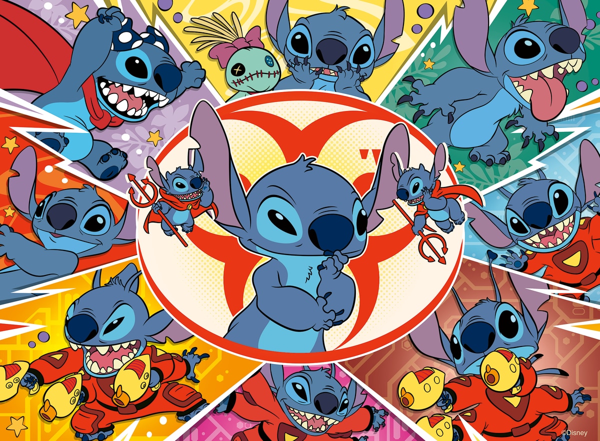 Puzzle 100 piezas Stitch B Disney Ravensburger 3