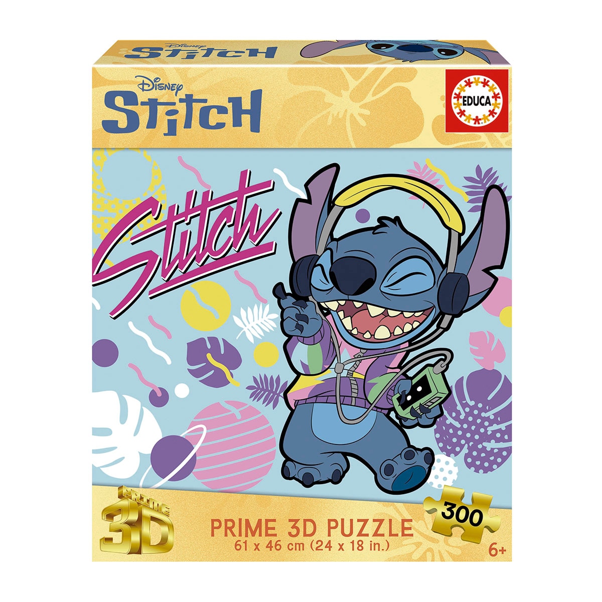 Imagem 0 de Puzzle 3D Lenticular 300 Peças Stitch Disney