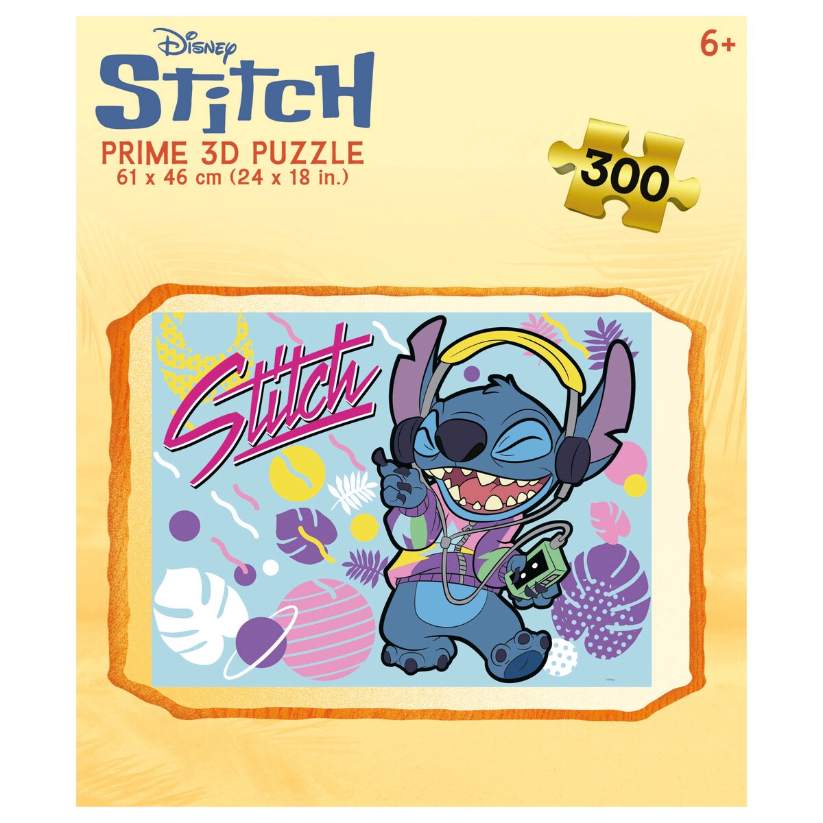 Puzzle 3D Lenticular 300 Stitch Disney Educa 3