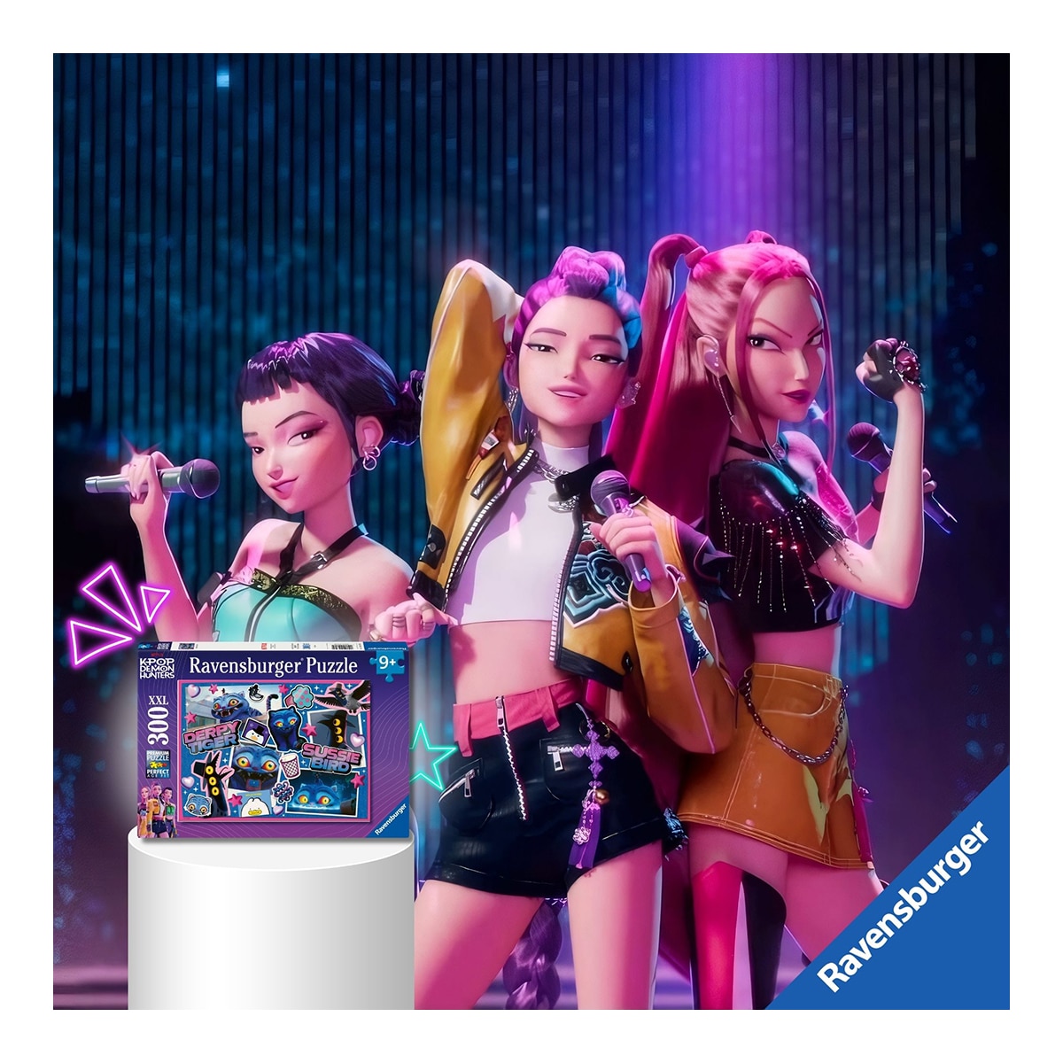 Puzzle Infantil 300 piezas K Pop Demon Hunters Ravensburger 5