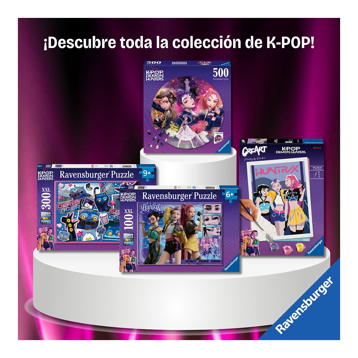 Puzzle Infantil 300 piezas K Pop Demon Hunters Ravensburger 6