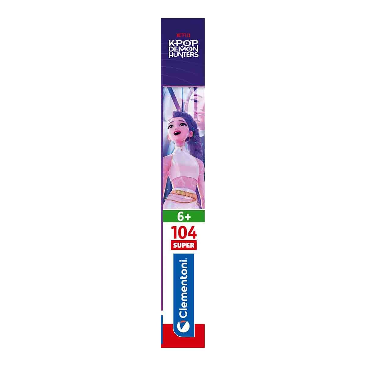 Puzzle 104 Super K-Pop Demon Hunters Clementoni 5