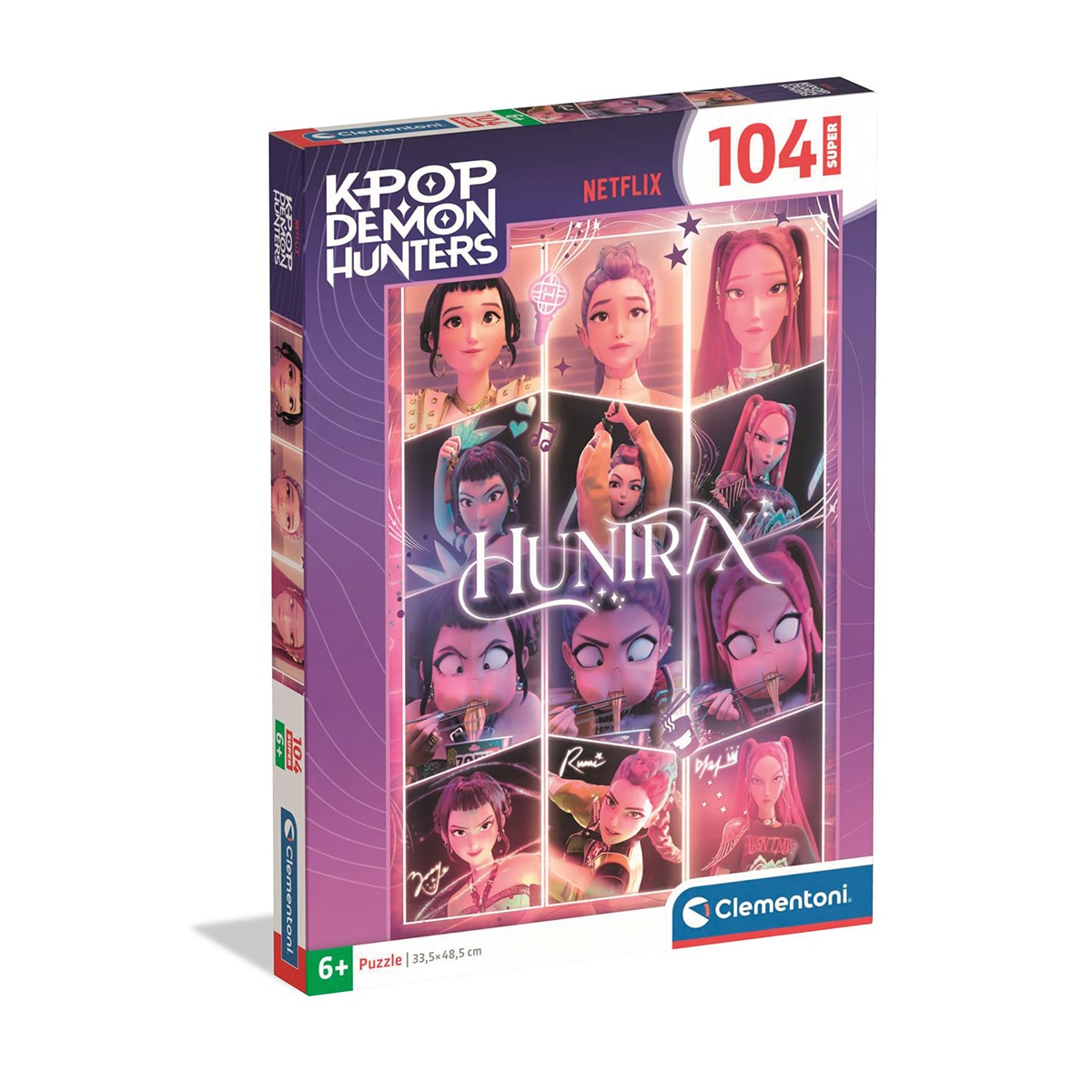 Imagen 0 de Puzzle 104 Super K-Pop Demon Hunters 2 Clementoni