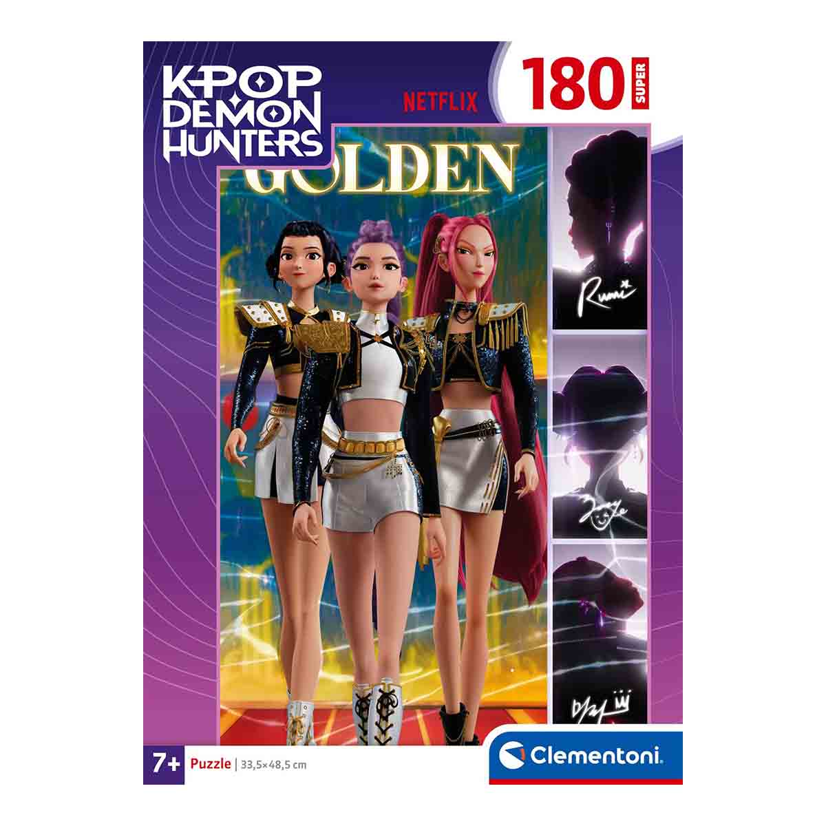 Puzzle 180 Super K-Pop Demon Hunters Clementoni 2