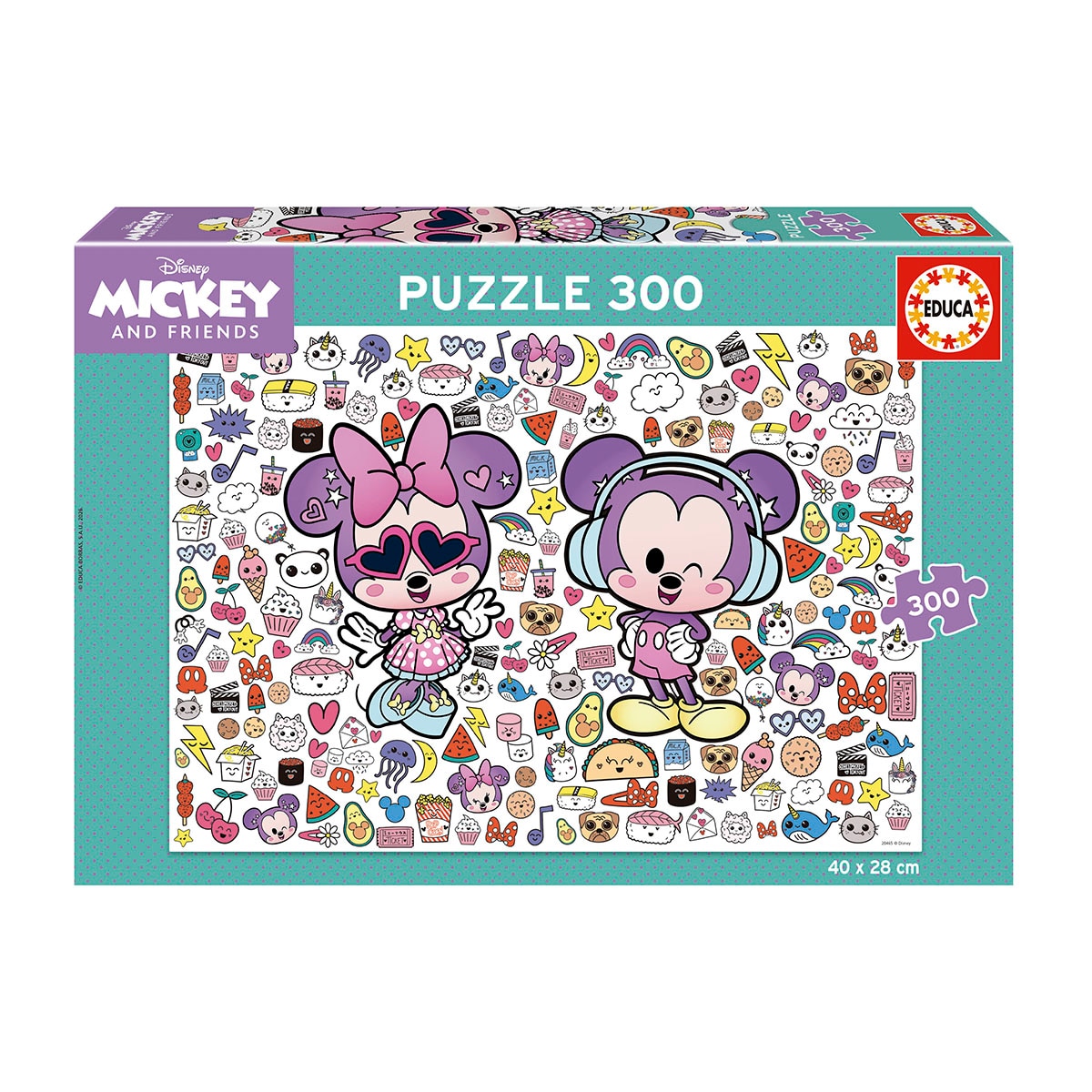 Imagen 0 de Puzzle 300 Disney Kawaii Educa