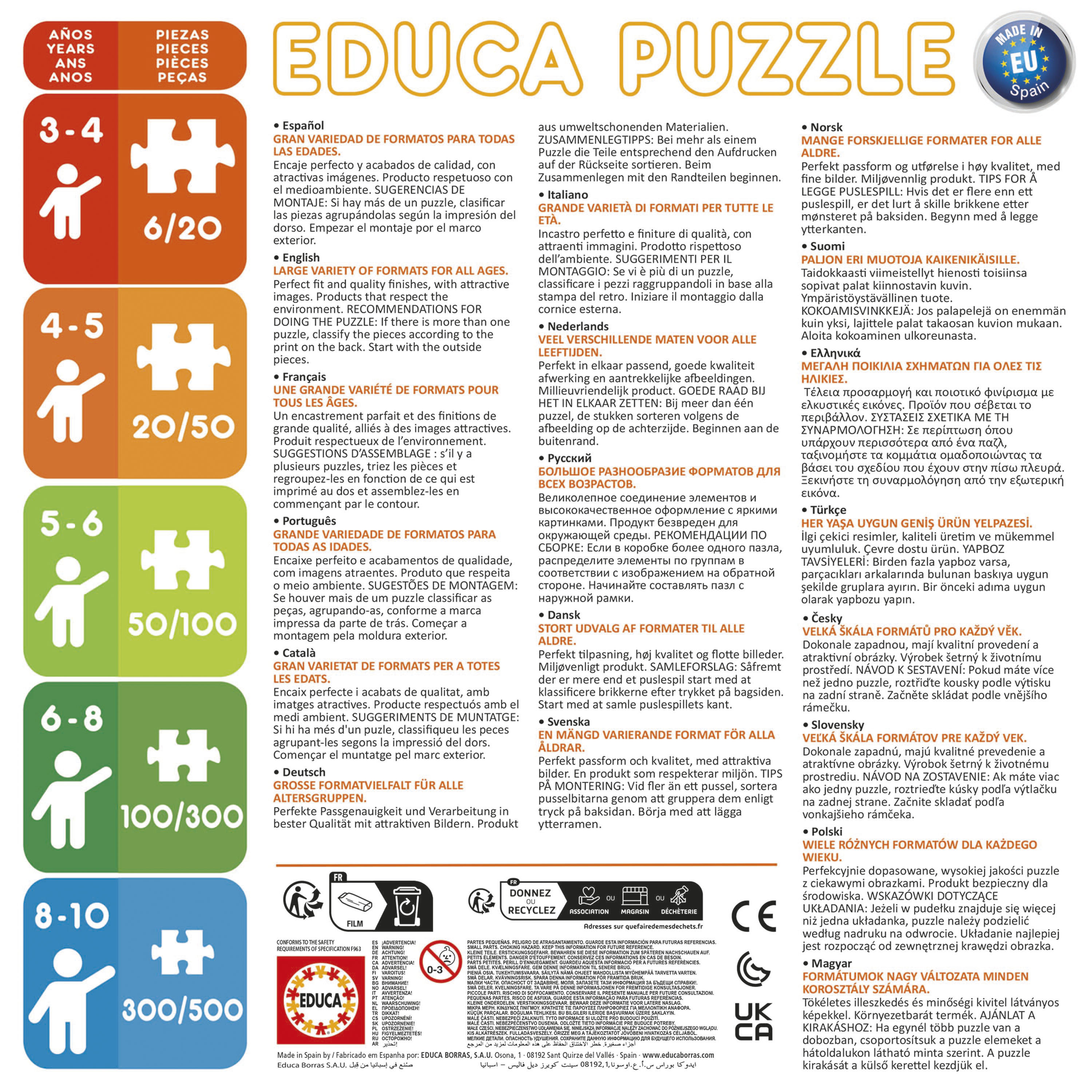 Puzzle 300 Disney Kawaii Educa 2