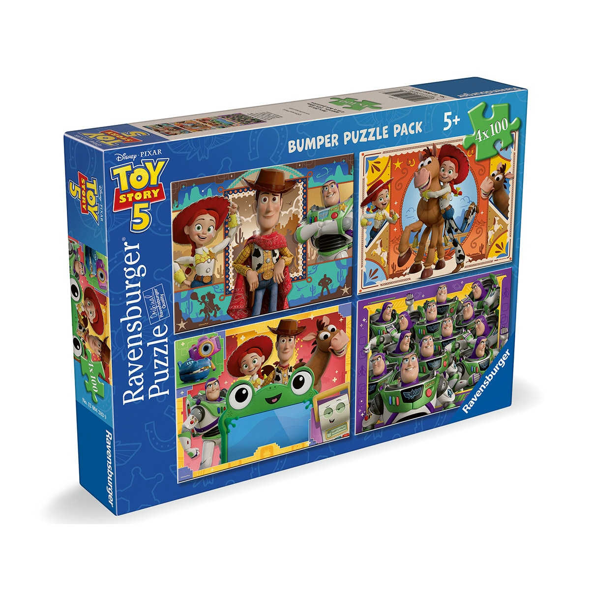Puzzle Infantil 4X100 Piezas Toy Story 5 Ravensburger 2
