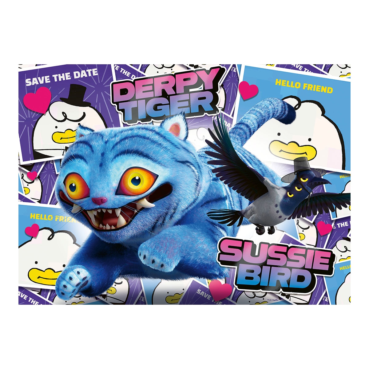 Puzzle Infantil 4X100 piezas K Pop Demon Hunters Ravensburger 3