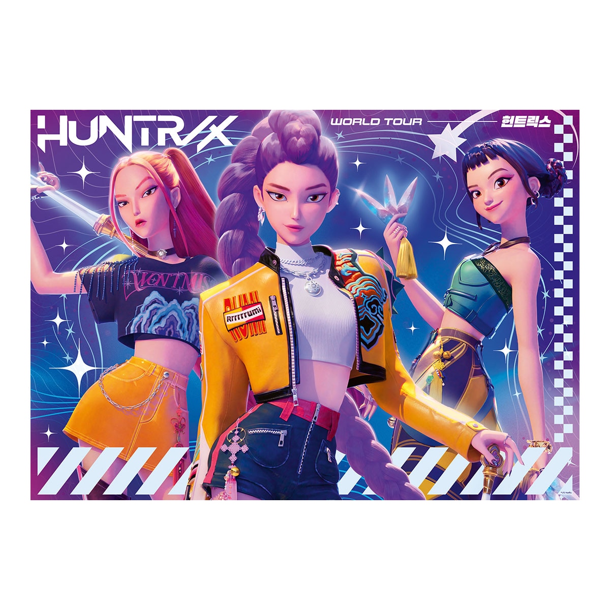 Puzzle Infantil 125 piezas Giant K Pop Demon Hunters Ravensburger 2