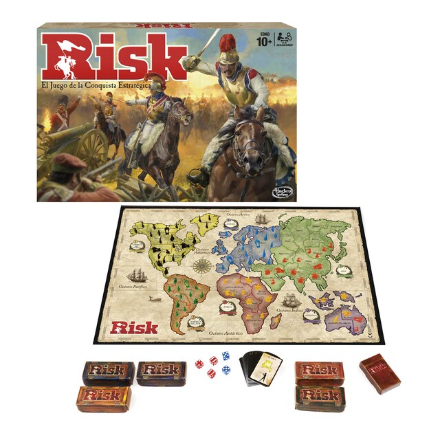 Imagen 0 de Juego de mesa Risk Hasbro Gaming