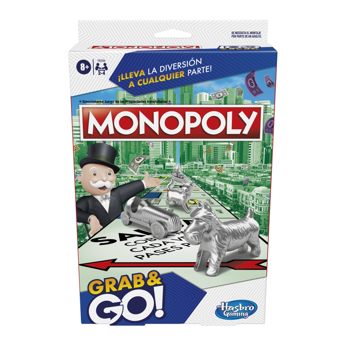 Imagen 0 de Juego Monopoly de viaje Grab&Go Hasbro Gaming