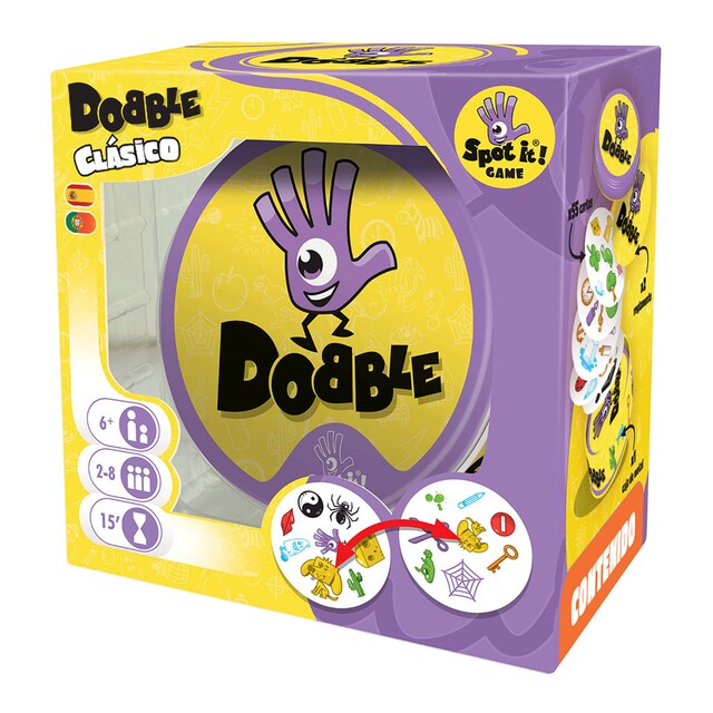 Juego de cartas Dobble clásico Asmodee