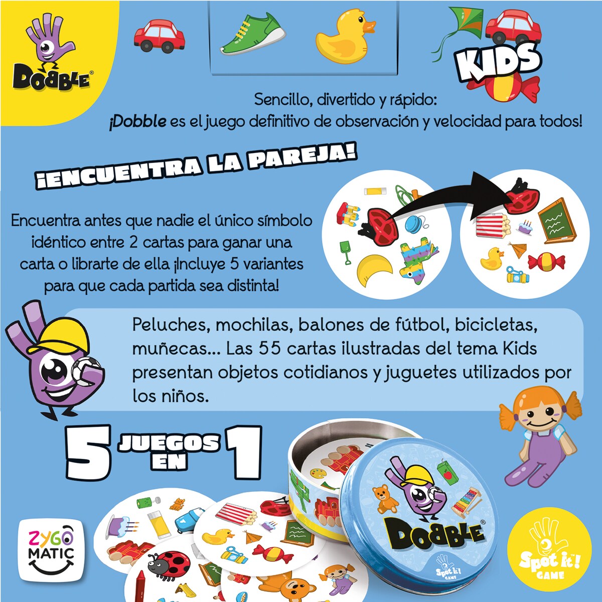 Dobble Kids Asmodee 5
