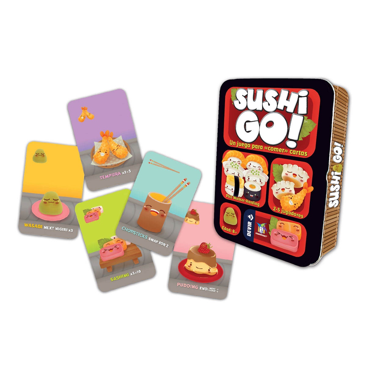 Juego de cartas Sushi Go! Devir 2