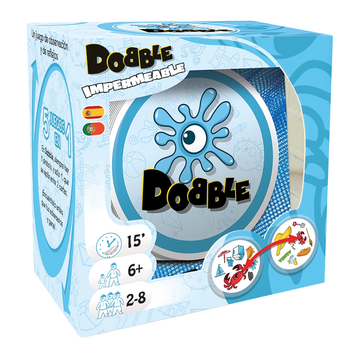Imagen 0 de Juego cartas Dobble Beach