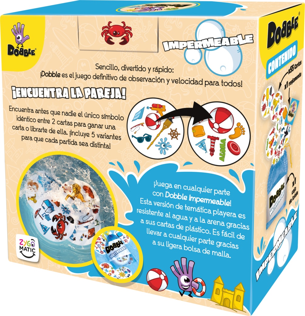 Juego cartas Dobble Beach 2