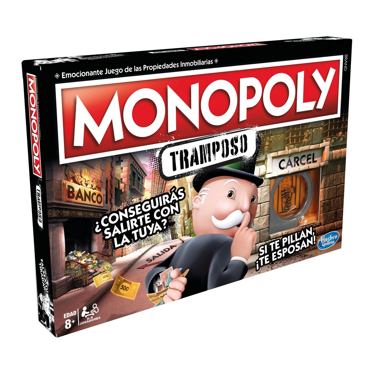 Monopoly – Juego de mesa Monopoly Tramposo Hasbro Gaming.