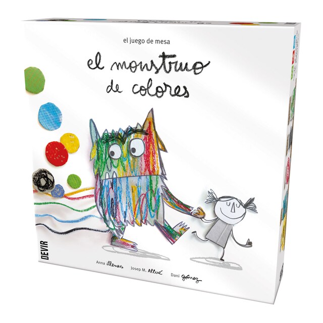 Juego de mesa El Monstruo de colores DEVIR