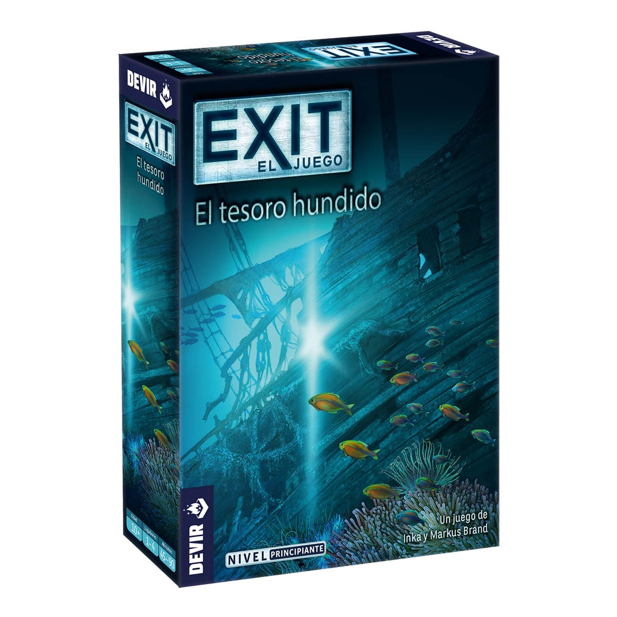Juego de cartas Exit Escape Room: El tesoro hundido 1