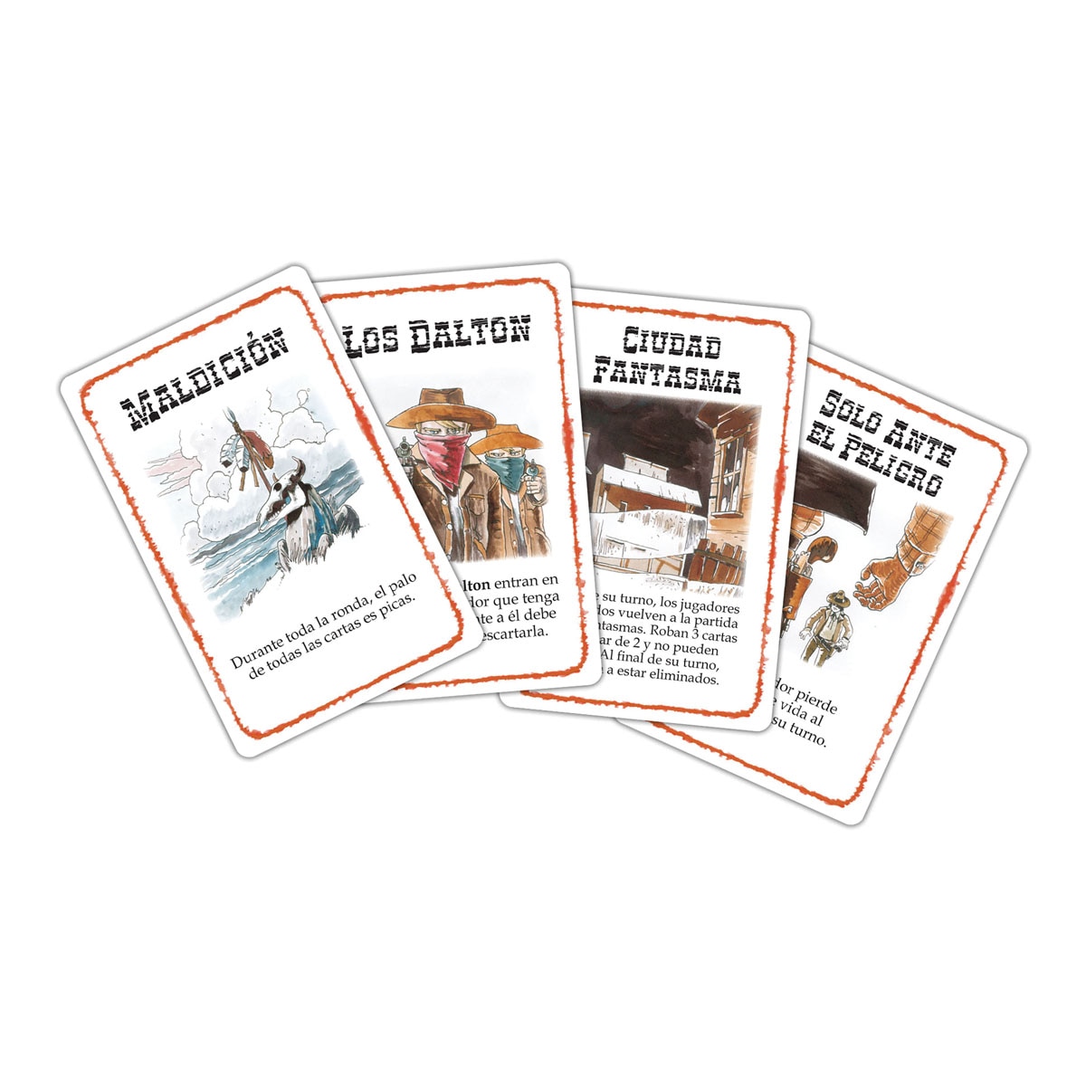 Juego de cartas Bang! La Bala Asmodee 2