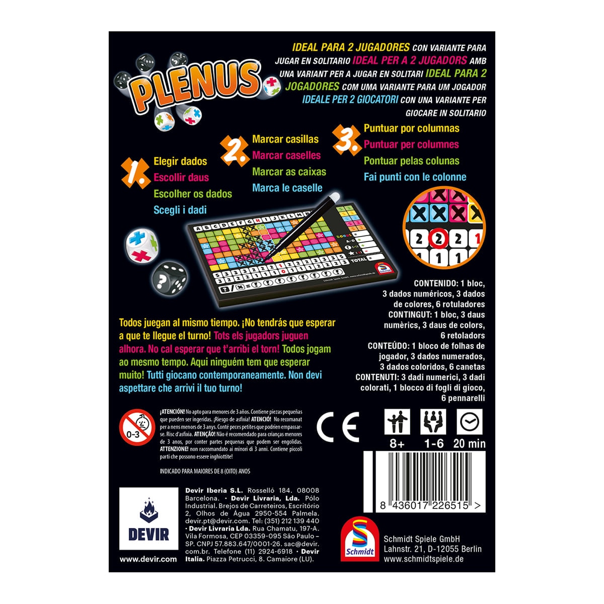 Juego Plenus 3
