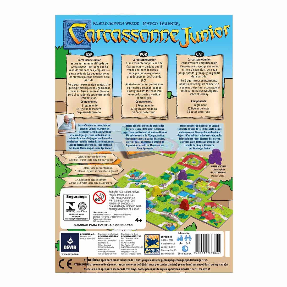 Juego Carcassonne Junior 2