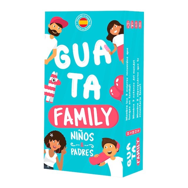 Juego de cartas Guatafamily niños&padres Asmodee
