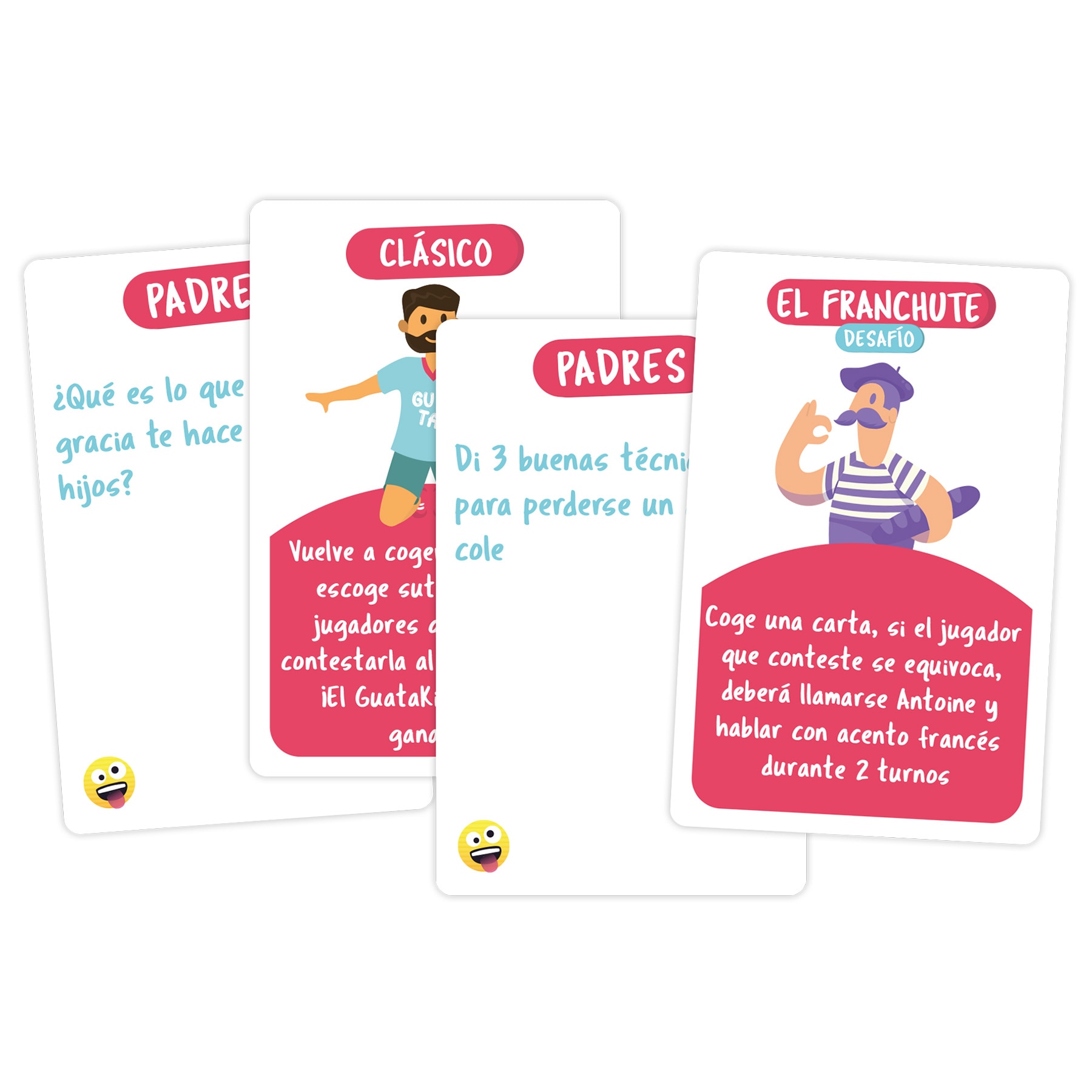 Juego de cartas Guatafamily niños&padres Asmodee 3