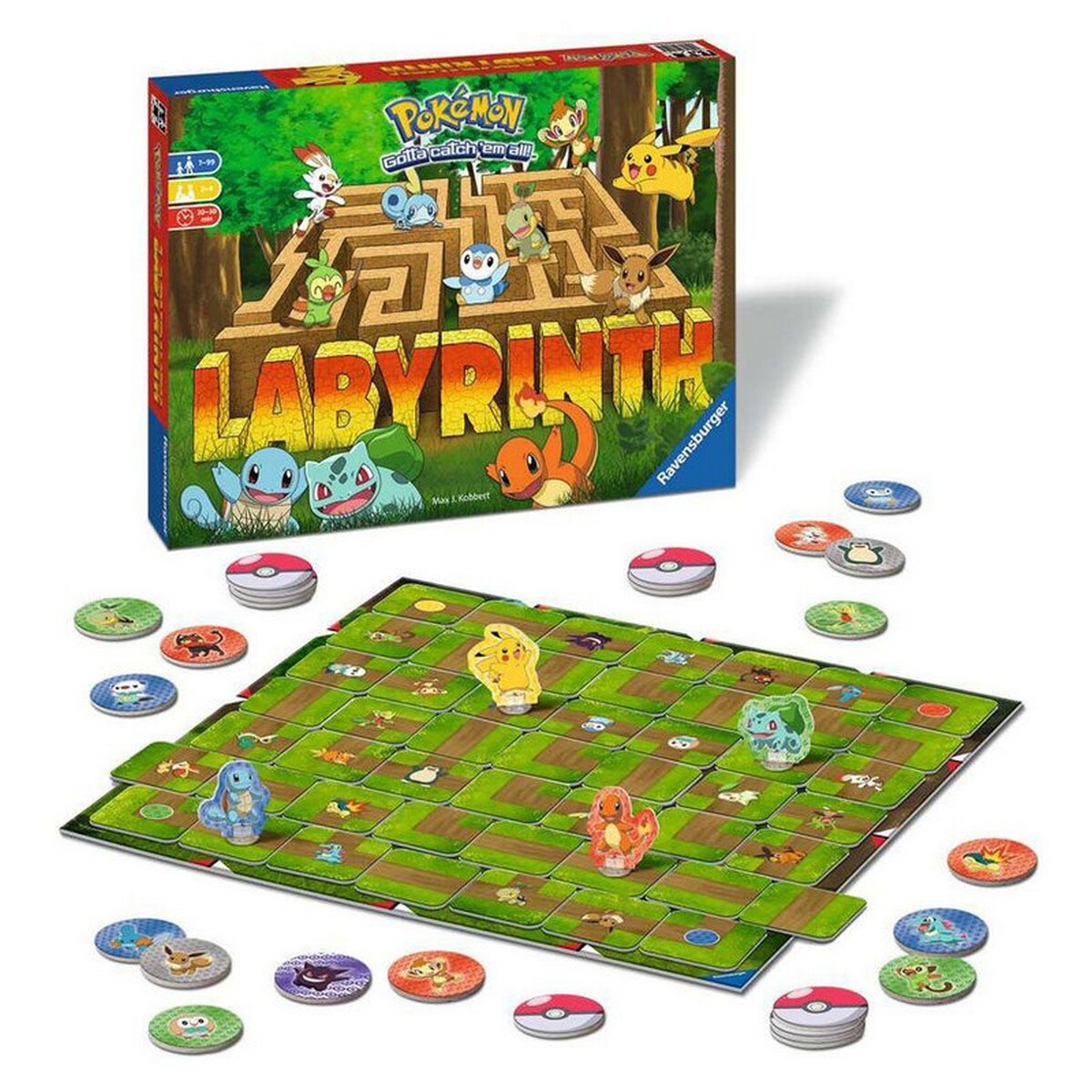 Juego de mesa y estrategia Laberinto Pokémon RAVENSBURGER 2