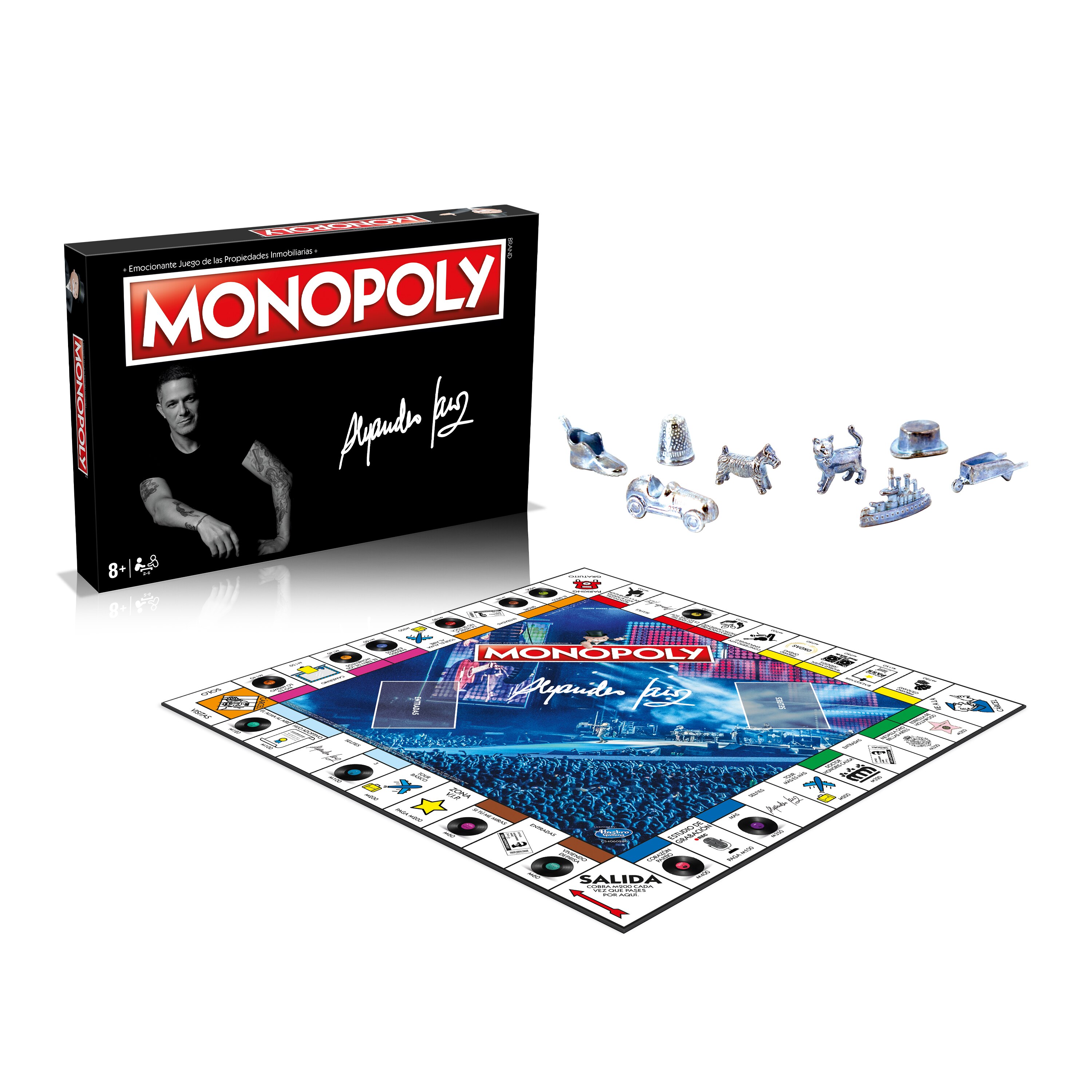 Juego de mesa Monopoly Alejandro Sanz 3