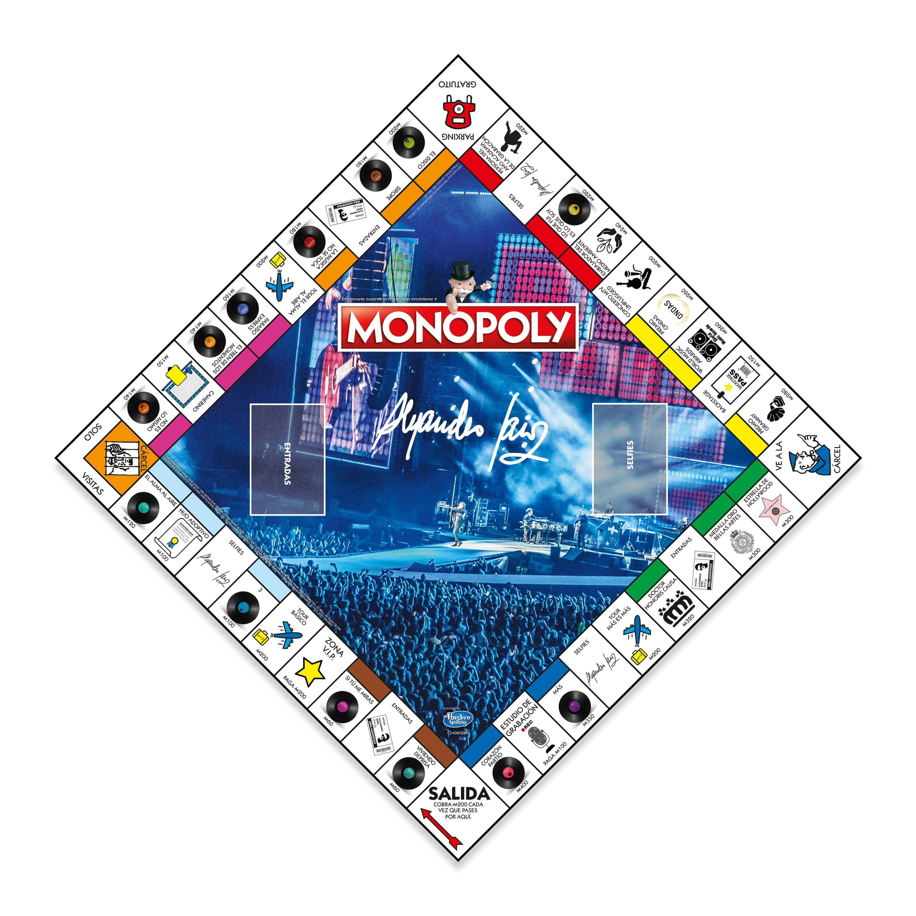 Juego de mesa Monopoly Alejandro Sanz 4