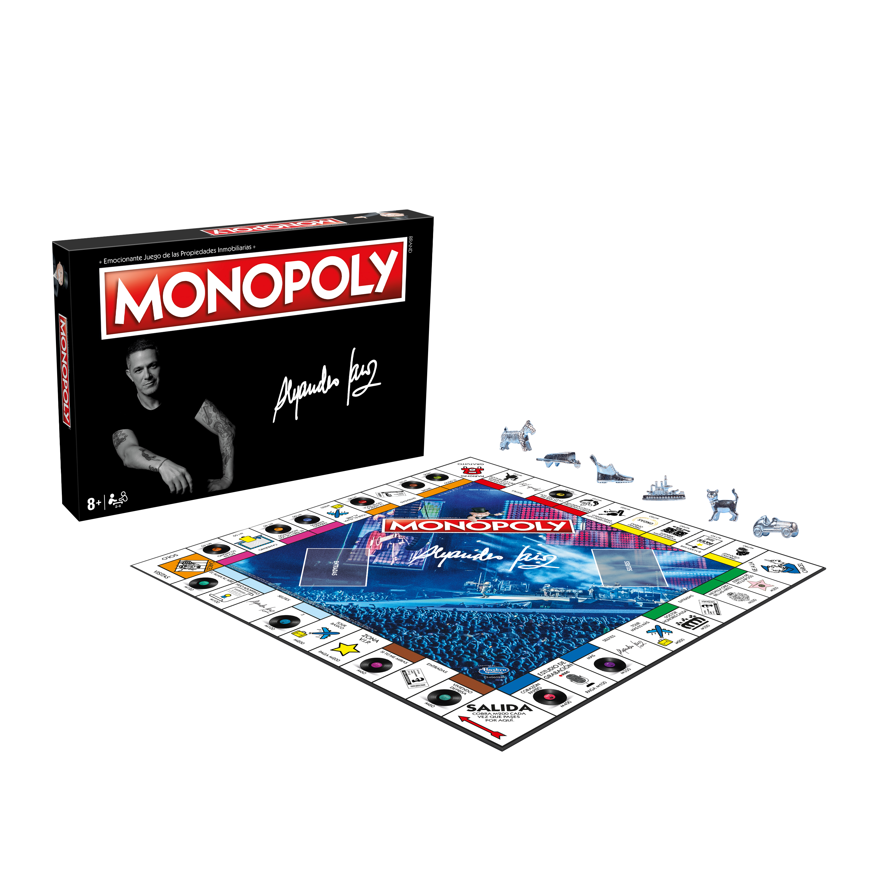 Juego de mesa Monopoly Alejandro Sanz 5