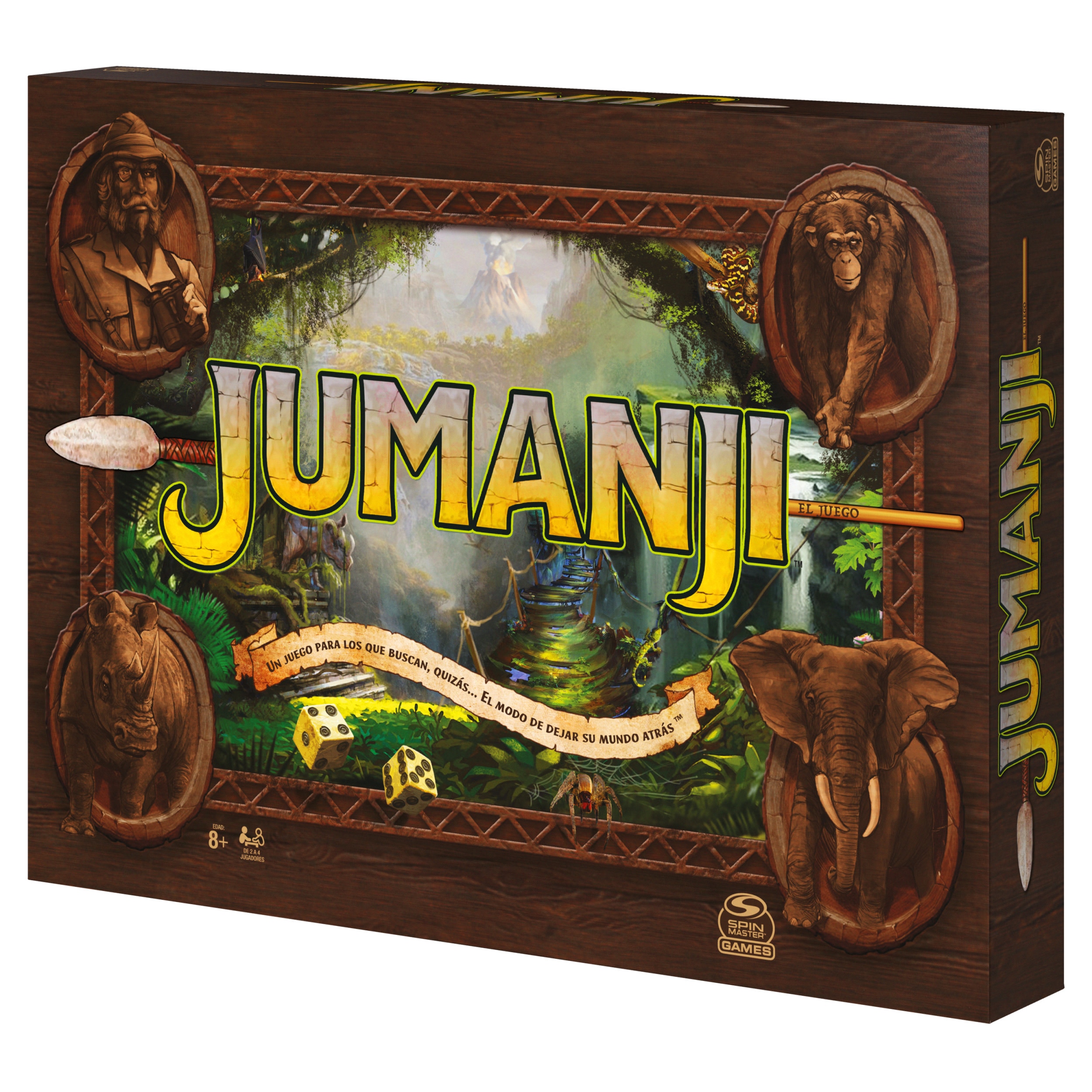 Juego de mesa Jumanji Spin Master Games 2