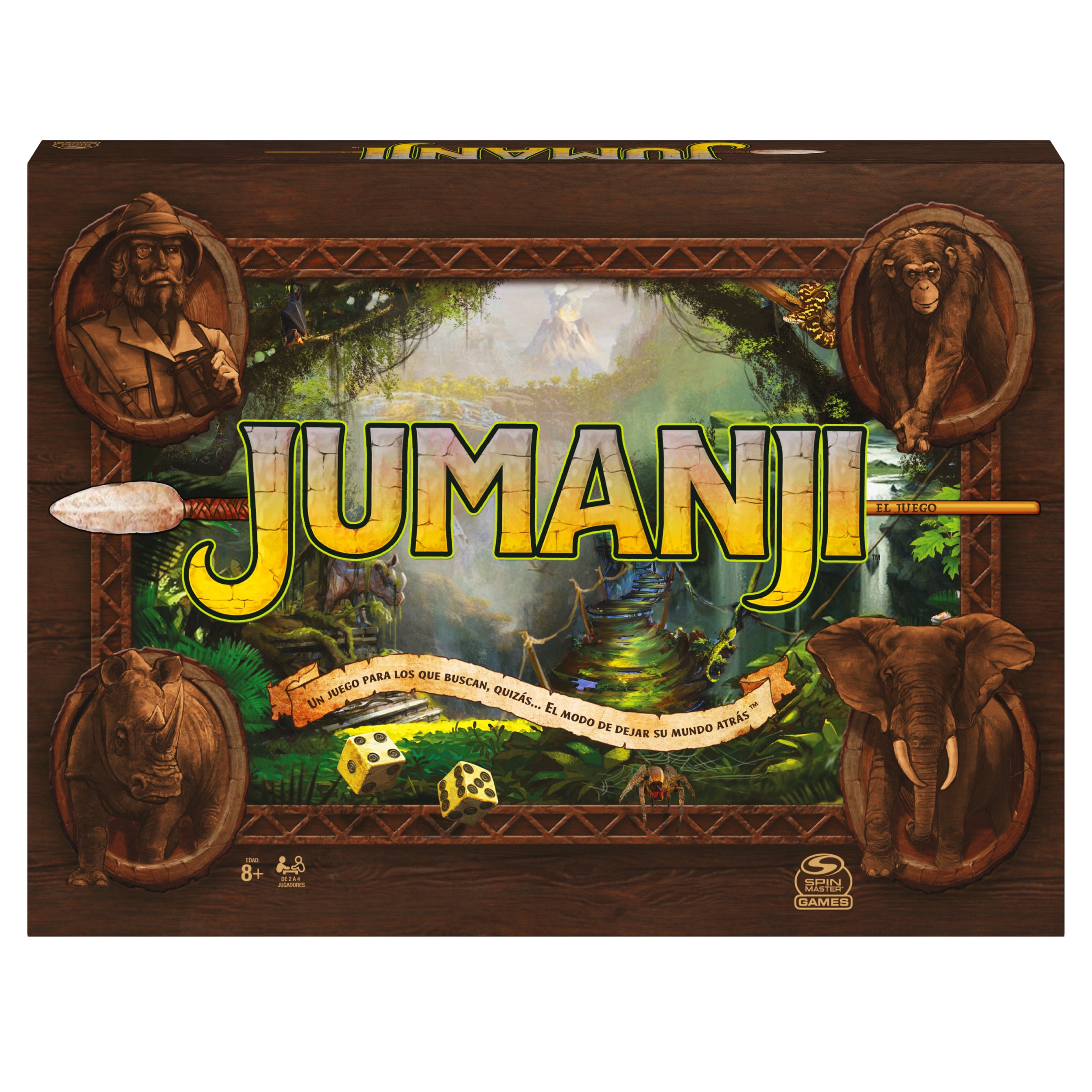 Juego de mesa Jumanji Spin Master Games 3