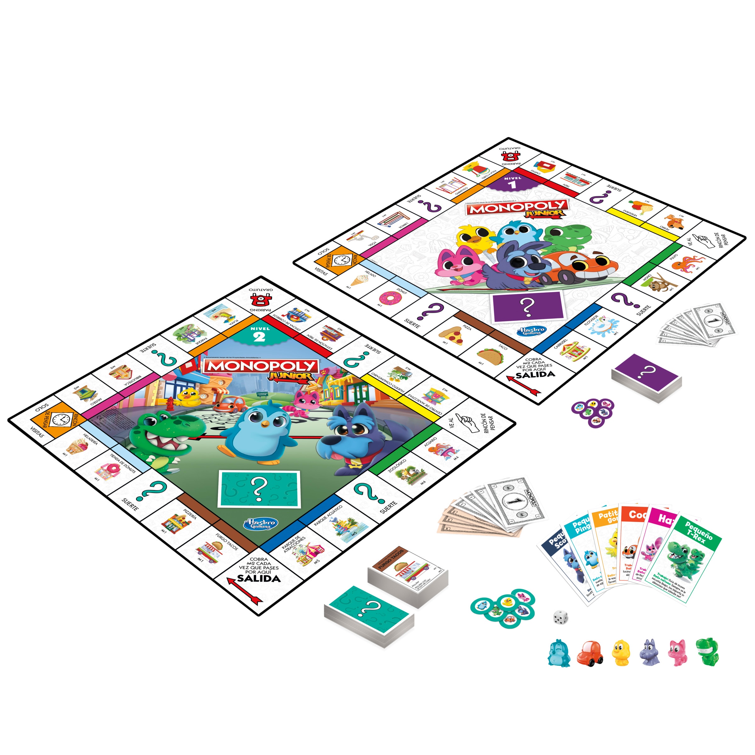 Juego de mesa Monopoly Junior Hasbro Gaming 2