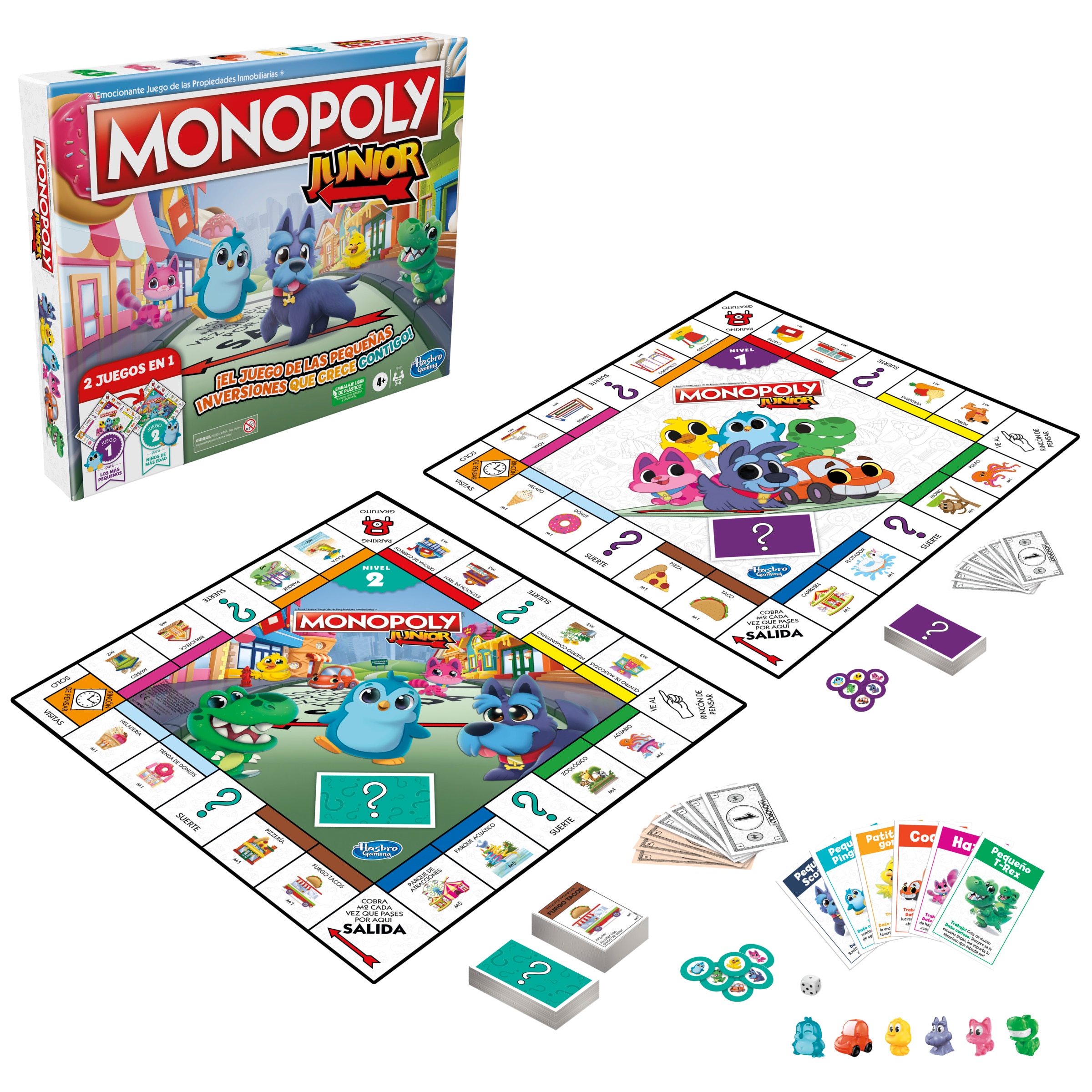 Juego de mesa Monopoly Junior Hasbro Gaming 3