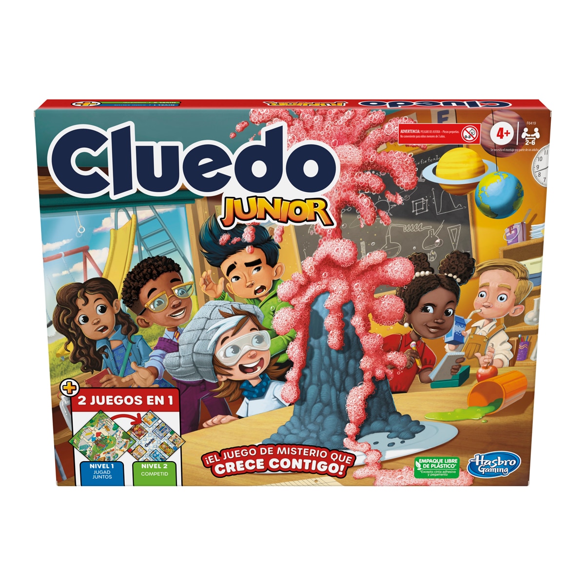 Imagen 0 de Juego de mesa Cluedo Junior Hasbro Gaming
