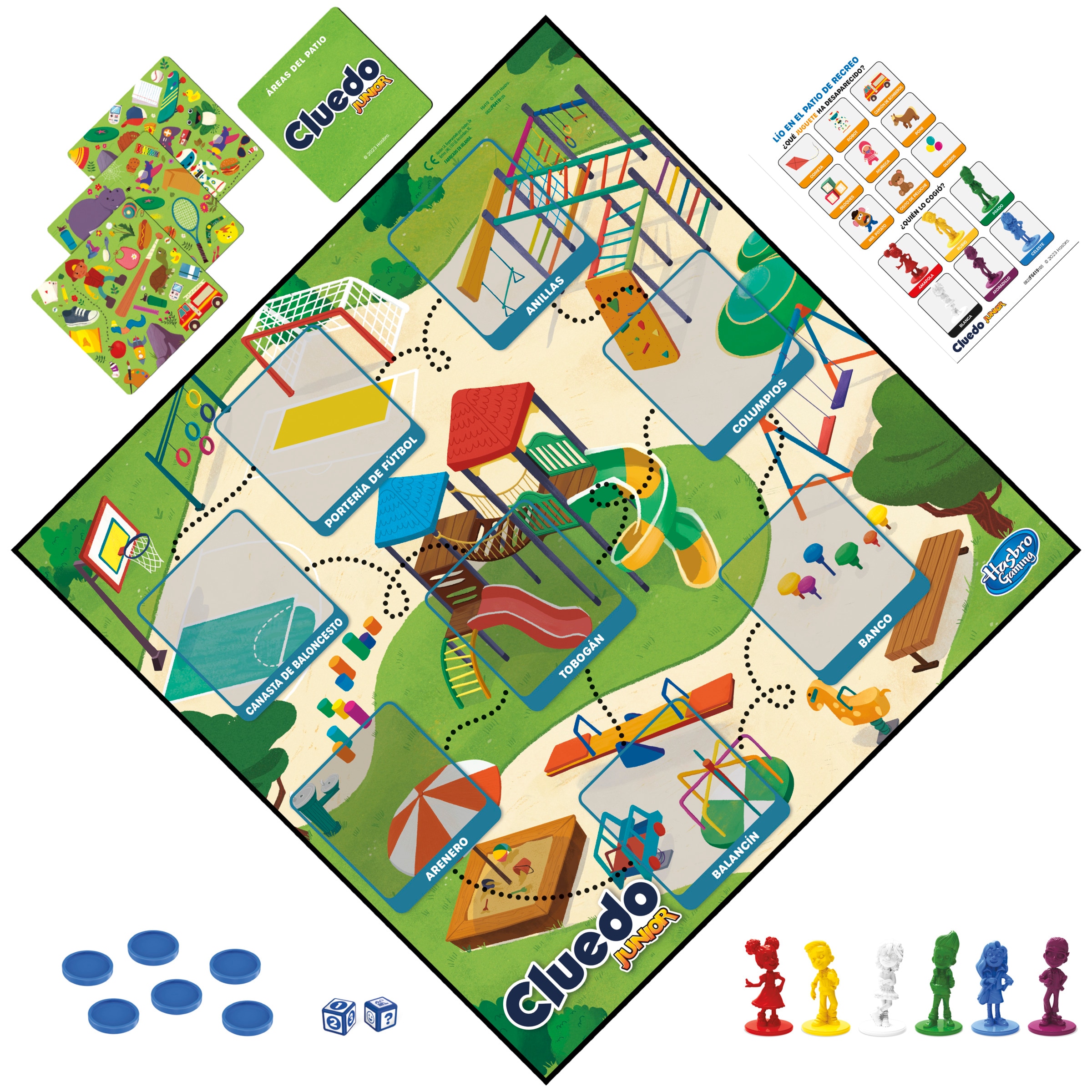 Juego de mesa Cluedo Junior Hasbro Gaming 3