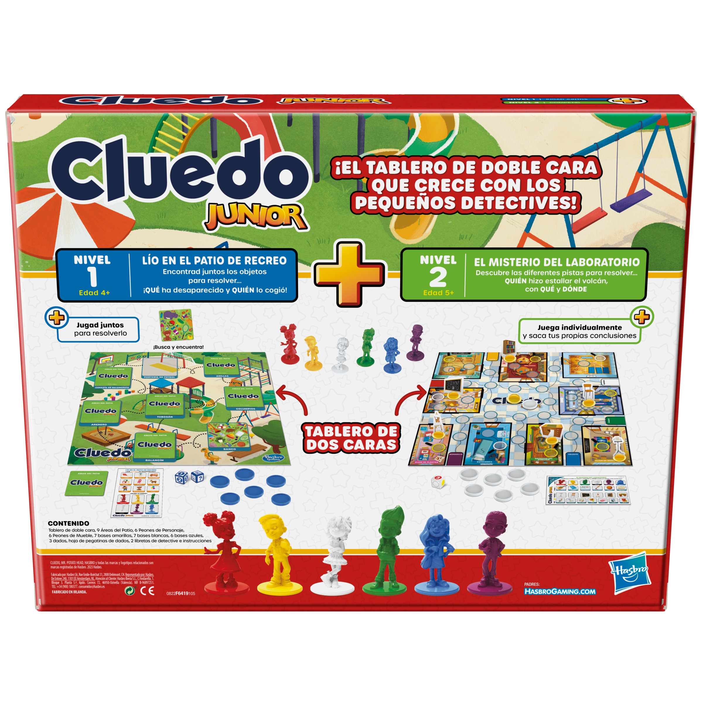 Juego de mesa Cluedo Junior Hasbro Gaming 4