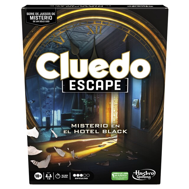 Juego de mesa Cluedo Escape Traición En El Hotel Hasbro Gaming