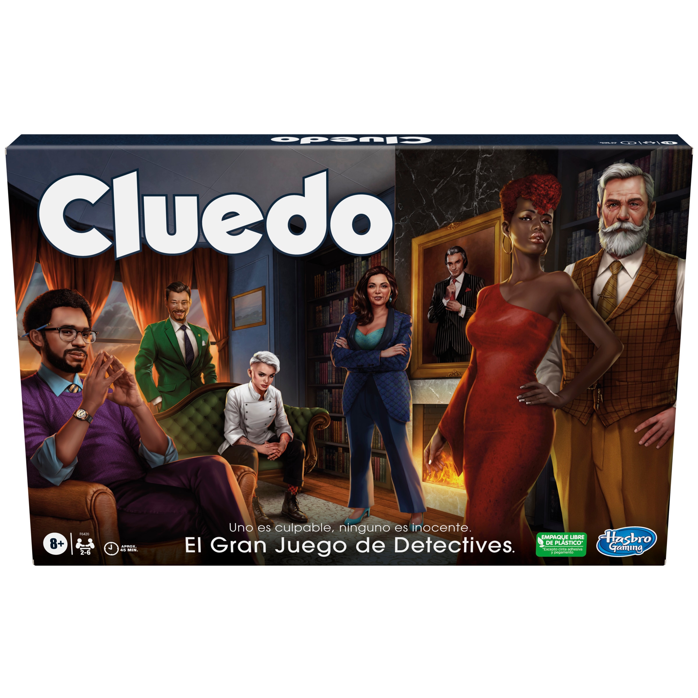 Imagen 0 de Juego de mesa Cluedo Hasbro Gaming