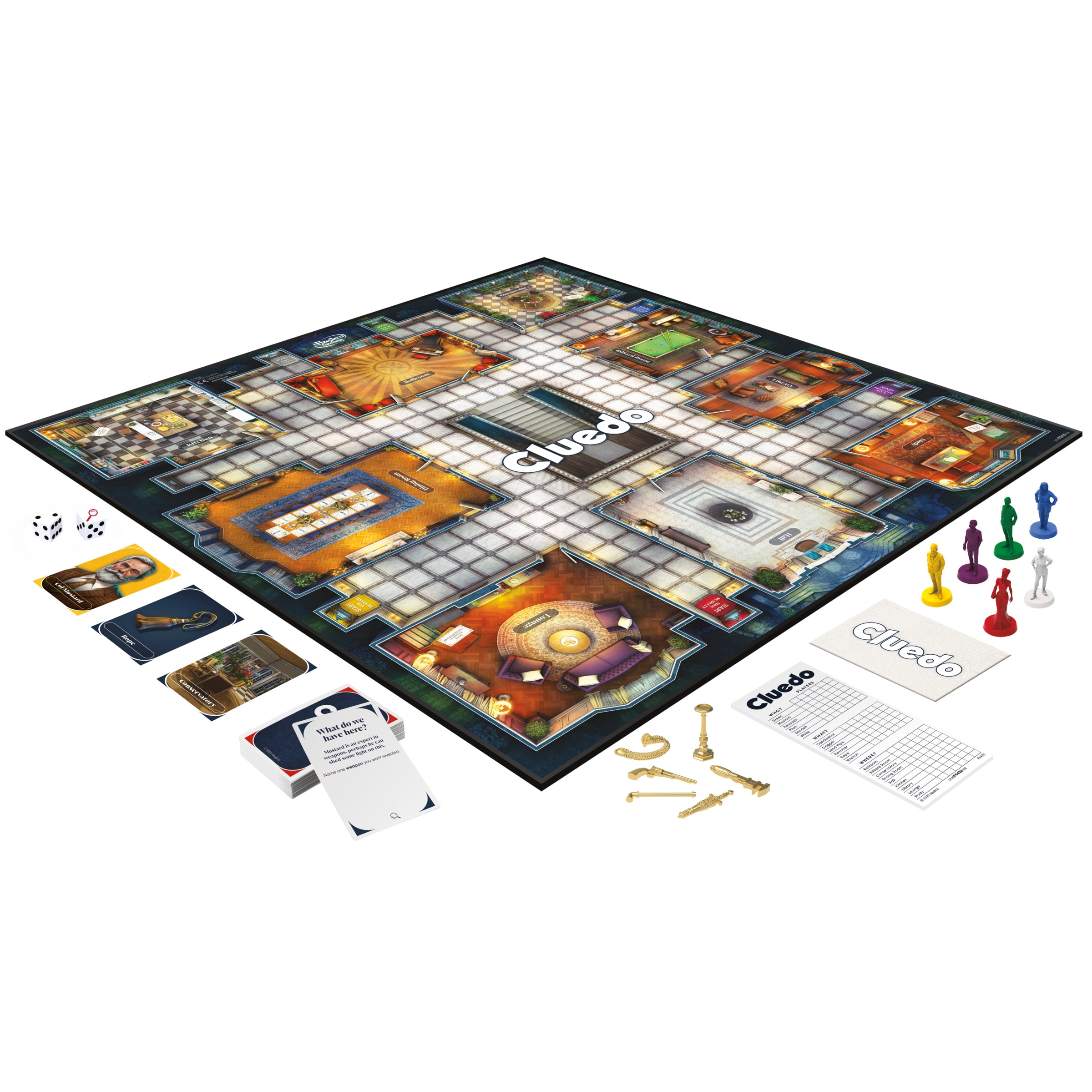 Juego de mesa Cluedo Hasbro Gaming 3