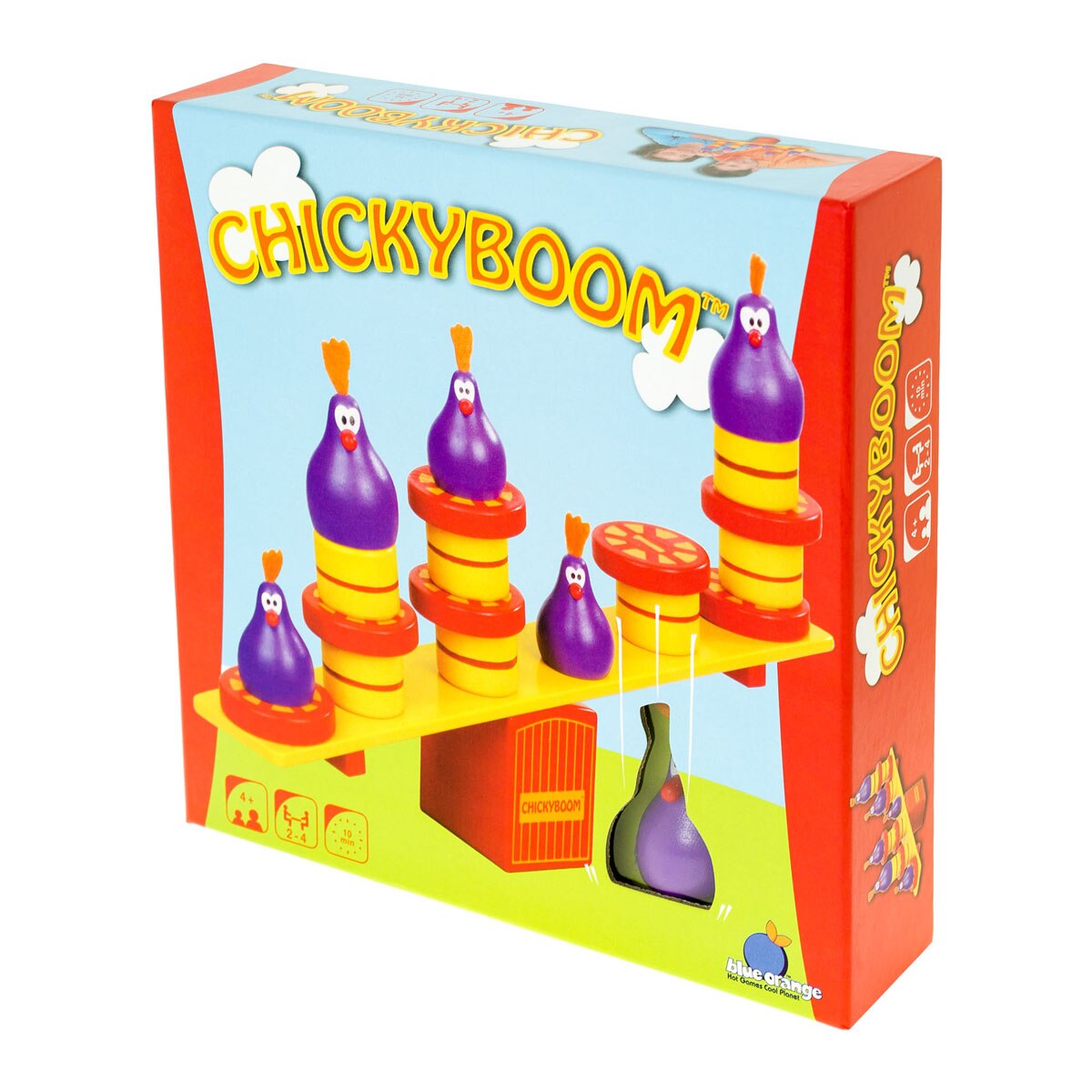 Asmodee – Juego Chicky Boom.