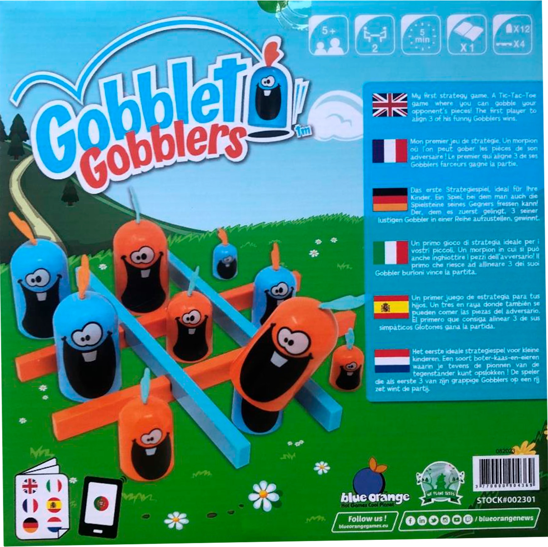 Juego Gobblet Gobblers Plastic 3