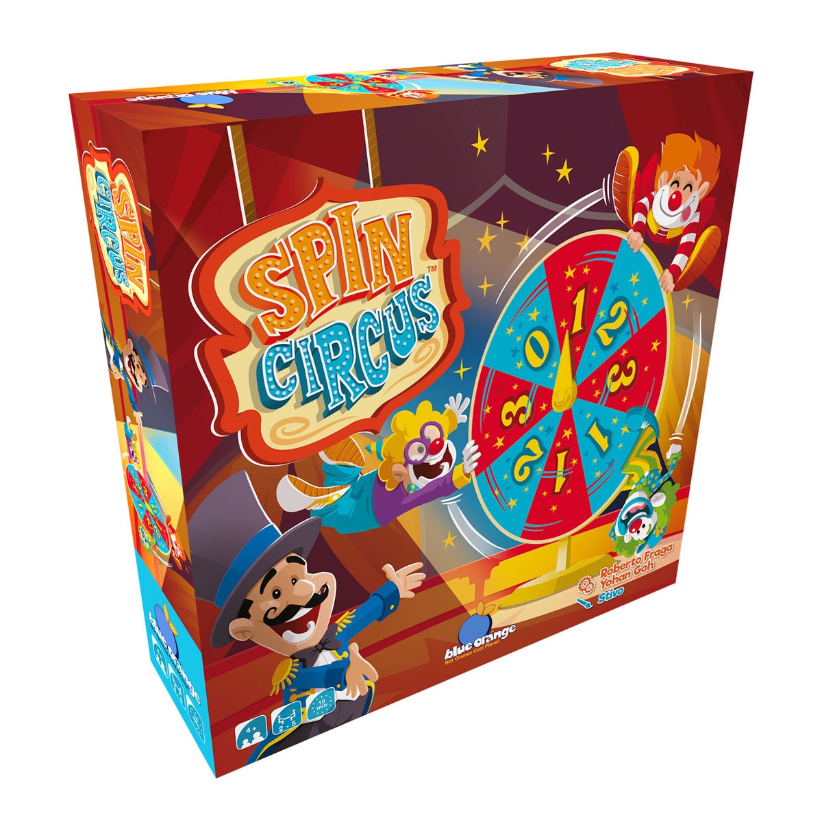 Asmodee – Juego Spin Circus.